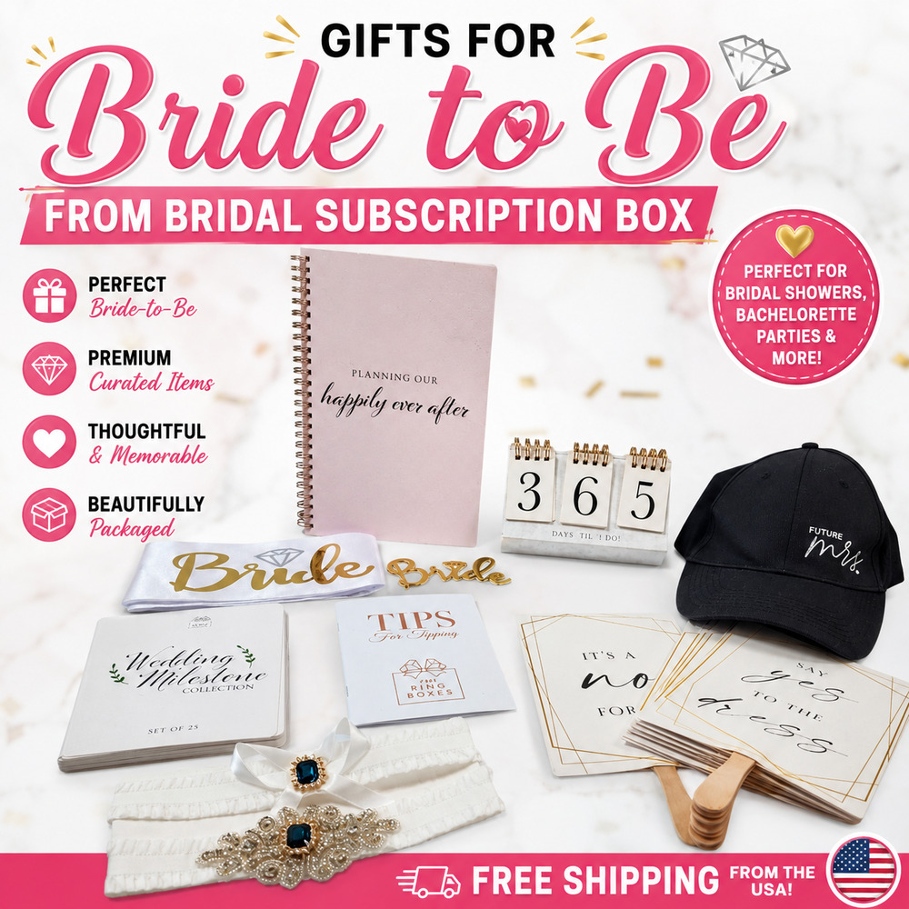 Gifts for Bride to Be from Bridal Subscription Box